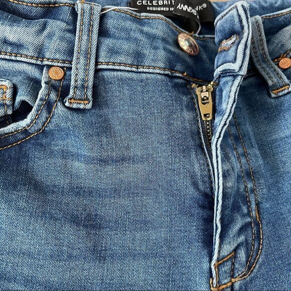 Celebrity Pink High Rise Ankle Skinny Jeans Sz 25 - Picture 14 of 14